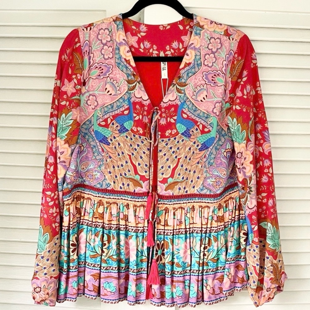 SPELL Ruby Lotus Jacket